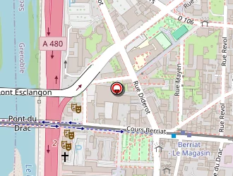 Carte de Secan à Grenoble