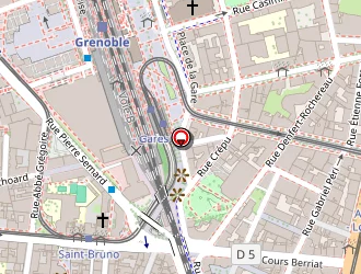 Carte de Quiksilver à Grenoble