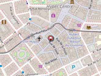 Carte de Kingstone Cafe à Grenoble