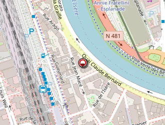 Carte de Cabinet Thierry Ginon à Grenoble