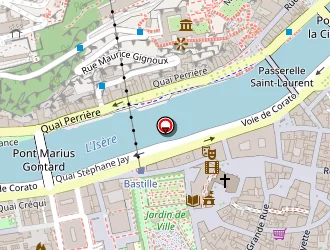 Carte de Carré Blanc à Grenoble