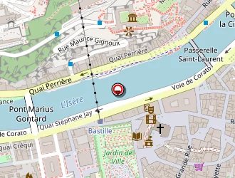 Carte de Fnac Voyages à Grenoble