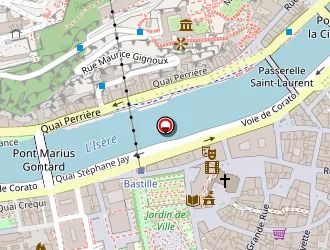 Carte de Rhode Affaires à Grenoble