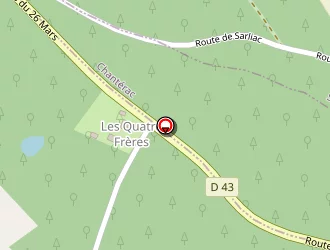 Carte de Rigaud Rosette à Saint-vincent-de-connezac