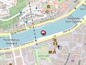 Carte de Il Napoli à Grenoble