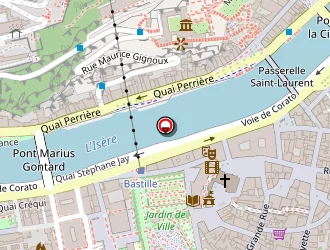 Carte de Supergre à Grenoble