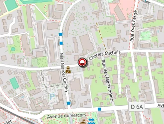 Carte de Le Saint Cloud à Fontaine