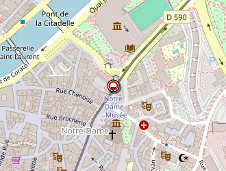 Carte de Cameleon Couture à Grenoble