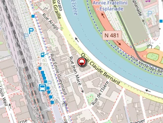 Carte de Alphatrad à Grenoble