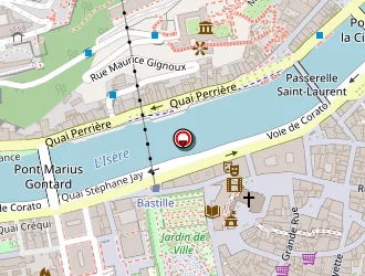 Carte de Magasin Bose à Grenoble