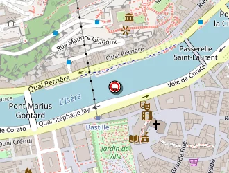 Carte de Neko Cafe à Grenoble