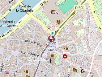 Carte de Bernard Brun Votre Fleuriste à Grenoble