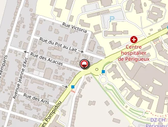 Carte de Allo Taxi Périgueux à Périgueux