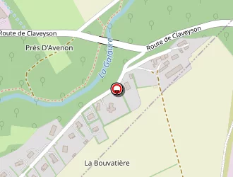 Carte de Bochaton à Motte-de-galaure (la)