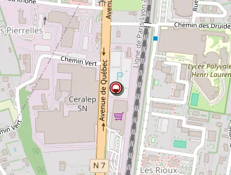 Carte de Intermarché à Saint-vallier