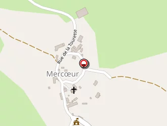 Carte de Merle Roger à Mercœur