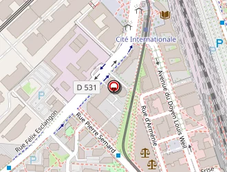 Carte de Gic (gie) à Grenoble