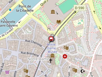 Carte de Saint Algue à Grenoble