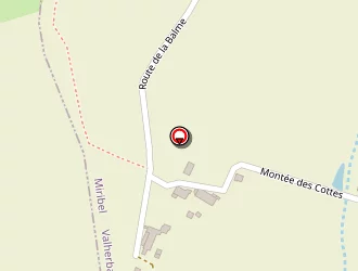 Carte de Mottin Pierre à Miribel