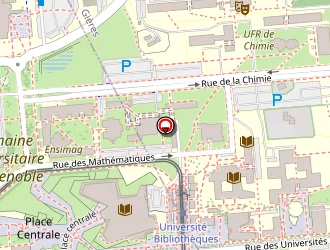 Carte de Dsi - Grenoble Universités à Grenoble