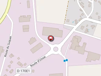 Carte de Sas Baffet Matériaux à Saint-viance