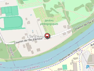 Carte de Institut Polytechnique De Grenoble à Saint-martin-d'hères