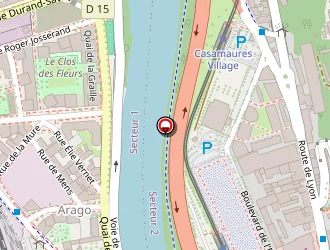 Carte de Le Quai à Grenoble