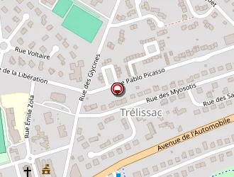 Carte de Boulangerie Des Garennes Lasserre Serge à Trélissac