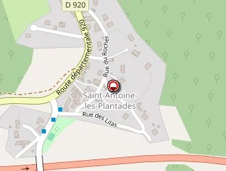 Carte de Sanchez Gilbert à Ussac