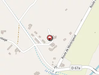 Carte de Vincent à Miribel