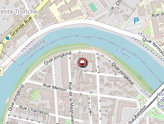 Carte de La Place Immo à Grenoble