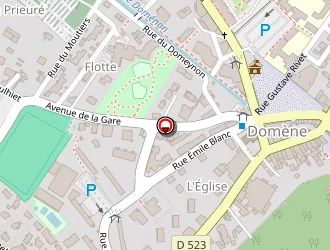 Carte de Iso-pro à Domène