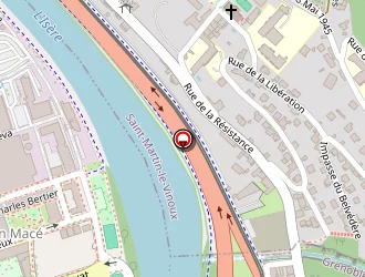 Carte de Auto Pièces Grenoble à Grenoble