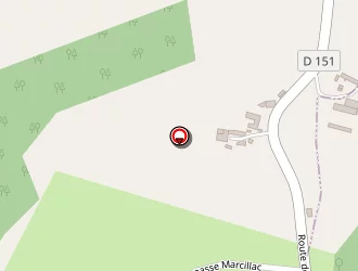 Carte de De Marcillac (gaec) à Yssandon