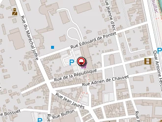 Carte de Aux Boutons D'or à Pauillac