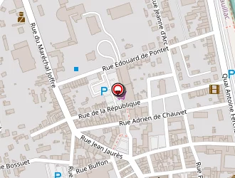 Carte de Médina Catherine à Pauillac