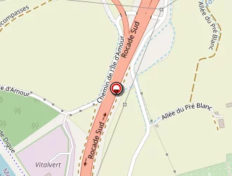 Carte de Station Service Avia à Meylan