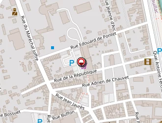 Carte de Société Générale à Pauillac