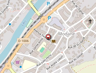 Carte de Restos Du Coeur (les) à Modane