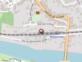 Carte de Le Saint Jacques à Retournac