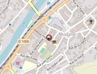 Carte de La Cabane Akado à Modane