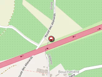 Carte de Ailana à Vinay