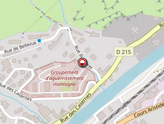 Carte de Quinet Marie-noêlle à Modane