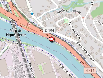 Carte de Schneider Electric à Grenoble