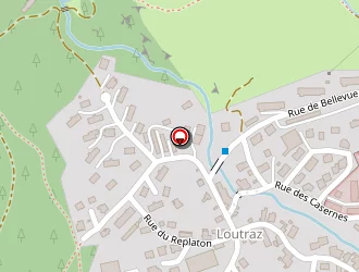 Carte de Refuge De L'aiguille Doran à Modane