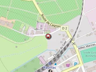 Carte de Braz Edouard à Pauillac