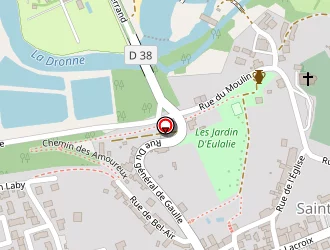 Carte de Moulinet Daniel à Saint-aulaye