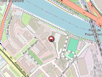 Carte de Ense3 à Grenoble