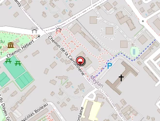 Carte de Groupe Scolaire Carronnerie à Tronche (la)