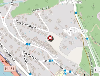 Carte de Association Sainte Agnès à Saint-martin-le-vinoux